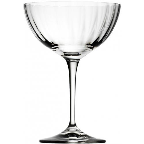 Champagne Coupe Glass - Crystal - Kate - Optic - 30cl (10.5oz)