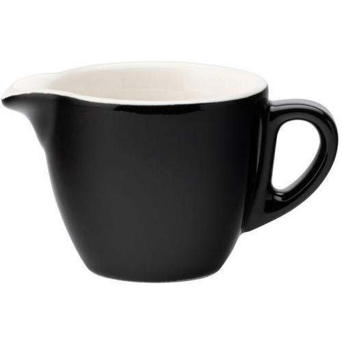 Cream Jug - Porcelain - Barista - Black - 9cl (3.5oz)