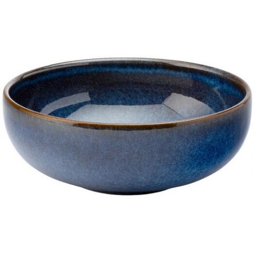 Round Bowl - Stoneware - Algarve - Marine - 12cm (4.75&quot;)