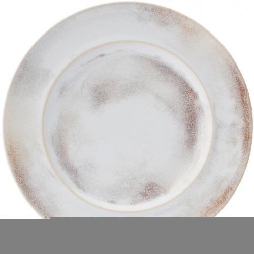 Winged Plate - Stoneware - Algarve - Oyster - 28cm (11&quot;)