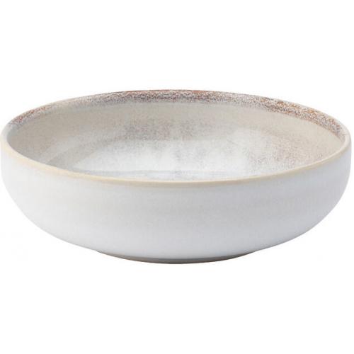 Round Bowl - Stoneware - Algarve - Oyster - 16cm (6.25&quot;)