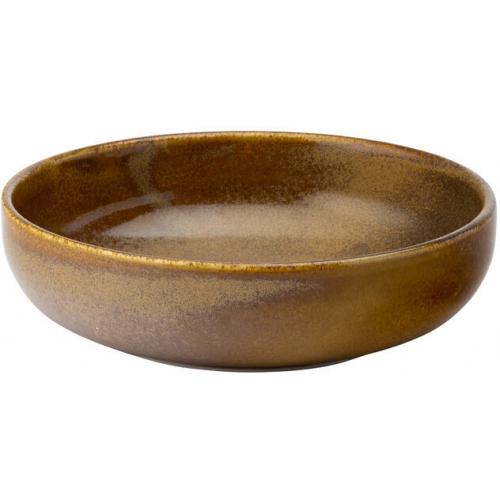 Round Bowl - Porcelain - Murra Toffee - 16cm (6.25&quot;)