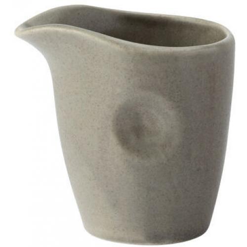 Pinched Jug - Porcelain - Parade Husk - 7.5cm (3&quot;) - 13cl (4.5oz)