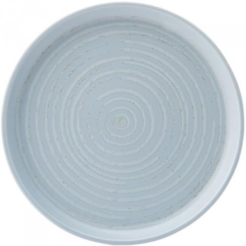 Presentation Plate - Porcelain - Circus Chambray - 17.5cm (7&quot;)
