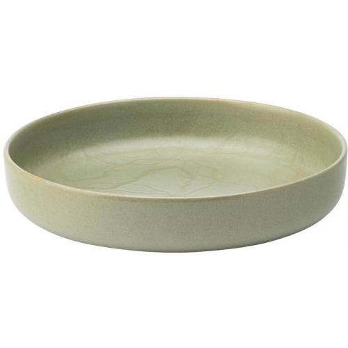 Presentation Bowl - Shallow - Porcelain - Maze Kale - 20cm (8&quot;)