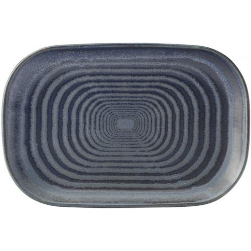 Platter - Rectangular - Porcelain - Circus Denim - 25cm (10&quot;)