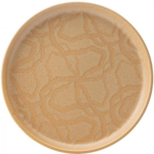 Presentation Plate - Porcelain - Maze Flax - 17.5cm (7&quot;)