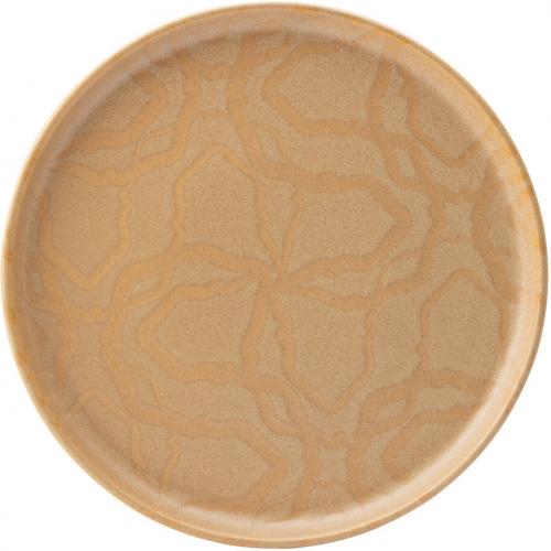 Presentation Plate - Porcelain - Maze Flax - 30cm (12&quot;)