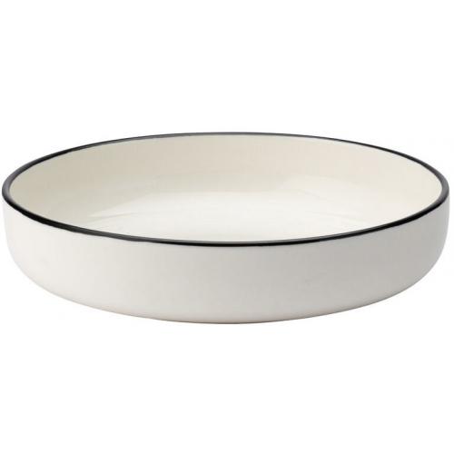 Presentation Bowl - Shallow - Porcelain - Homestead Black - 20cm (8&quot;)