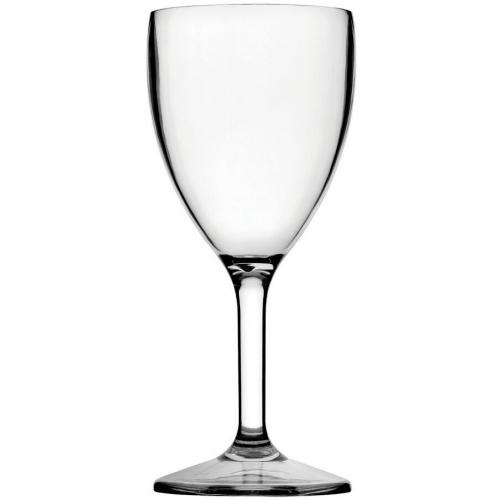 Wine Goblet - Polycarbonate - Diamond - 34cl (12oz) LCA @ 250ml