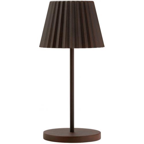 Cordless Lamp - LED - Dominica - Cocoa - 26cm (10.25&quot;)