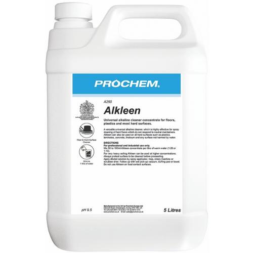 Multi Purpose - Multi Surface Alkaline Cleaner - Concentrated - Prochem - Alkleen - 5L