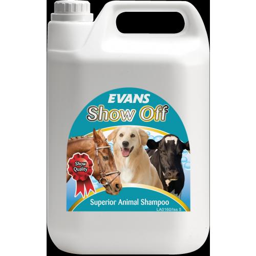 Superior Animal Shampoo - Evans - Show Off&#8482; - 5L