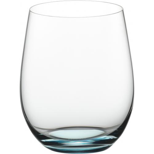 Viognier / Chardonnay Wine Tumbler - Crystal - RIEDEL O - Blue - 33.5cl (11.8oz)