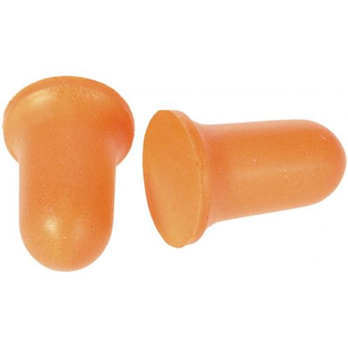 Foam Ear Plugs - Bell Shape - Orange - Uni-fit