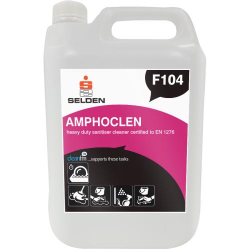 Cleaner & Sanitiser Concentrate - Selden - Amphoclen - 5L