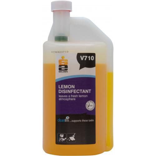 Lemon Cleaner & Disinfectant - Concentrated - Selden - V710 - 1L