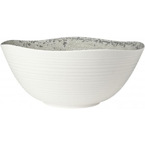 Round Buffet Bowl - Melamine - Pompeii - Stone - 15.25L (537oz)