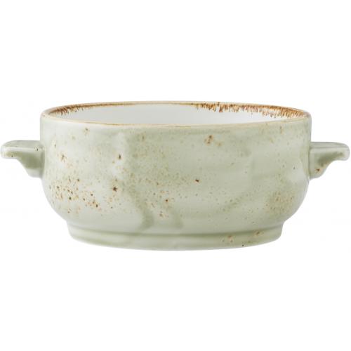 Soup Bowl - Lugged - Craft - Green - 16.5cm (6.5&quot;) - 42.5cl (15oz)
