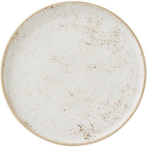 Round Plate - Stacking - Craft - White - 25.5cm (10&quot;)