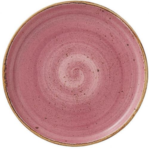 Round Plate - Stacking - Craft - Raspberry - 16.5cm (6.5&quot;)