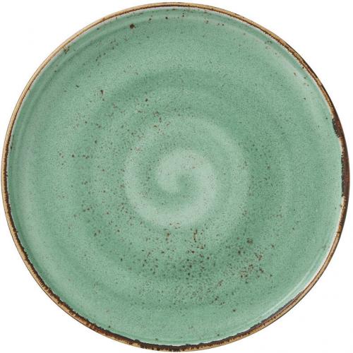 Round Plate - Stacking - Craft - Aqua - 25.5cm (10&quot;)