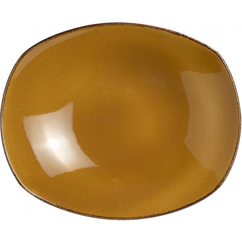 Oblong Bowl - Shallow - Terramesa - Mustard - 20.25cm (8&quot;)