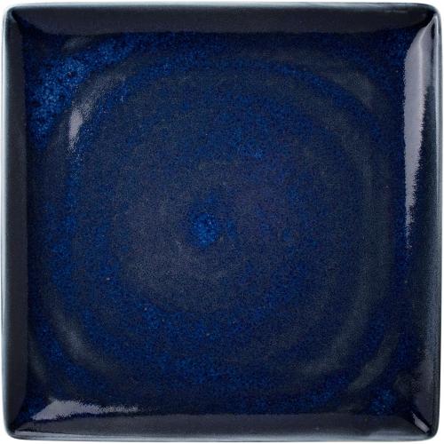 Square Plate - Vesuvius - Lapis - 27cm (10.5&quot;)