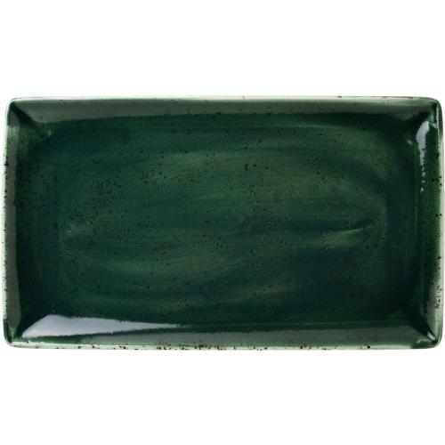 Tray - Rectangular - Vesuvius - Burnt Emerald - 33cm (13&quot;)