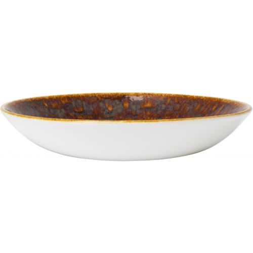 Coupe Bowl - Vesuvius - Amber - 25.5cm (10&quot;) - 120.25cl (42.25oz)