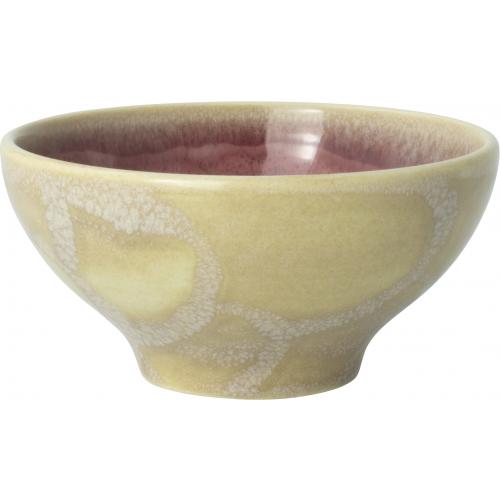 Tulip Bowl - Aurora Vesuvius - Rose Quartz - 10cm (4&quot;) - 17.75cl (6.25oz)