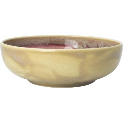 Round Bowl - Aurora Vesuvius - Rose Quartz - 17.5cm (7&quot;) - 98cl (34.5oz)