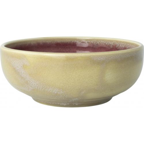 Round Bowl - Aurora Vesuvius - Rose Quartz - 15.5cm (6&quot;) - 65.25cl (23oz)