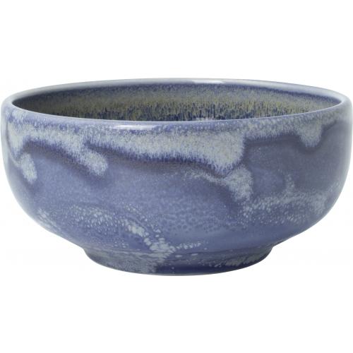 Round Bowl - Aurora Vesuvius - Lapis - 13.5cm (5.25&quot;) - 45.5cl (16oz)