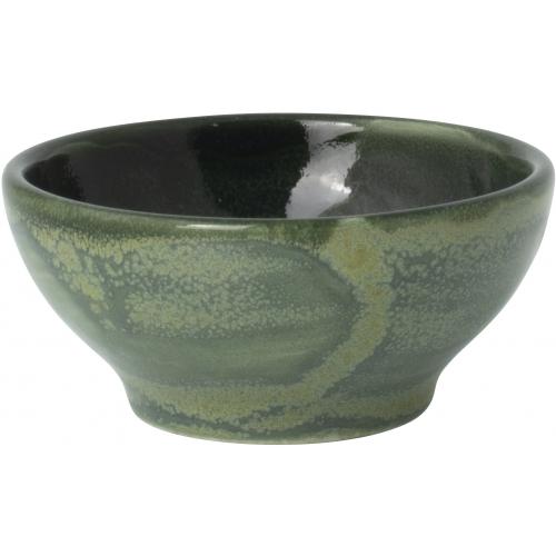 Tulip Bowl - Aurora Vesuvius - Burnt Emerald - 7cm (2.75&quot;) - 5.75cl (2oz)