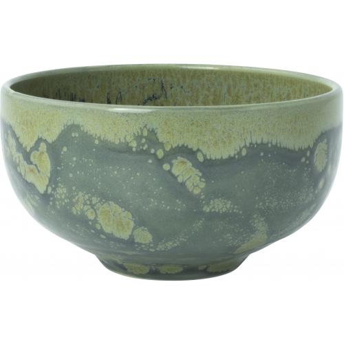 Round Bowl - Aurora Vesuvius - Burnt Emerald - 11cm (4.25&quot;) - 34cl (12oz)