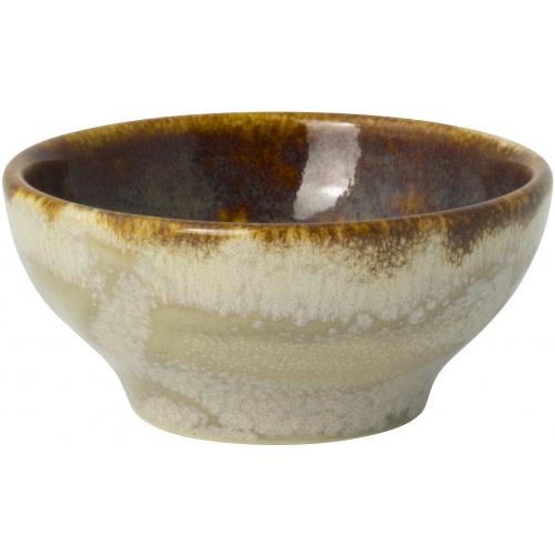 Tulip Bowl - Aurora Vesuvius - Amber - 7cm (2.75&quot;) - 5.75cl (2oz)