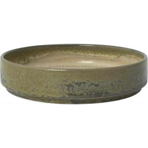 Round Stacking Plate - Deep - Aurora Revolution - Granite - 13.5cm (5.25&quot;) - 30cl (10.5oz)