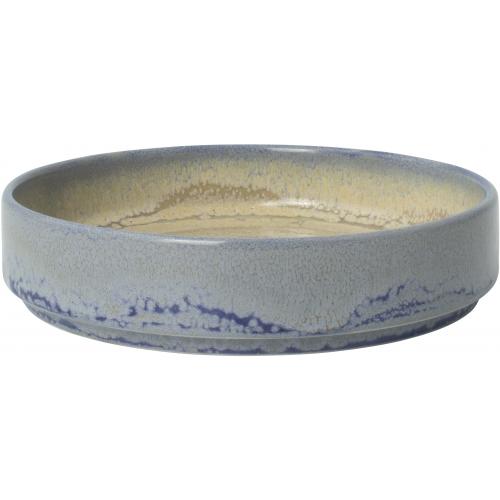 Round Stacking Plate - Deep - Aurora Revolution - Bluestone - 13.5cm (5.25&quot;) - 30cl (10.5oz)