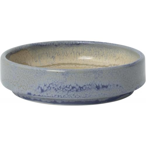 Round Stacking Plate - Deep - Aurora Revolution - Bluestone - 10cm (4&quot;) - 12cl (4.25oz)