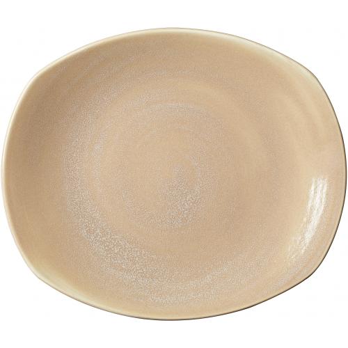Plate - Oblong - Revolution - Sandstone - 30.5cm (12&quot;)