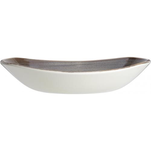 Oblong Bowl - Shallow - Revolution - Granite - 25.5cm (10&quot;)