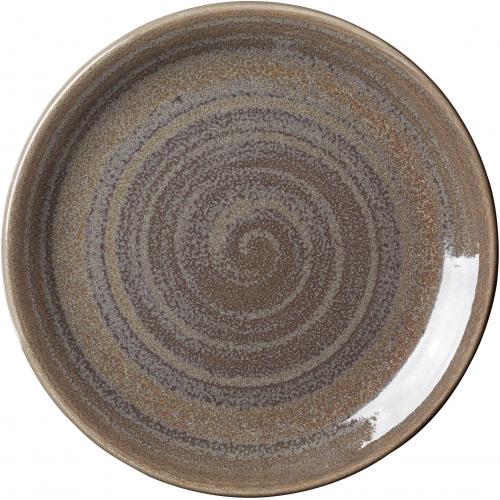 Coupe Plate - Revolution - Granite - 20.25cm (8&quot;)