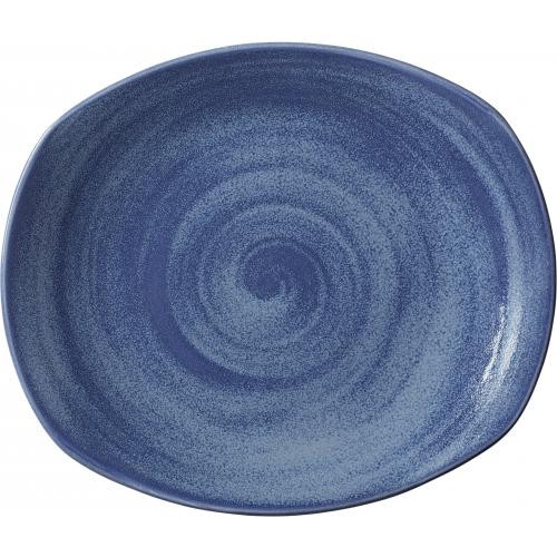 Plate - Oblong - Revolution - Bluestone - 30.5cm (12&quot;)