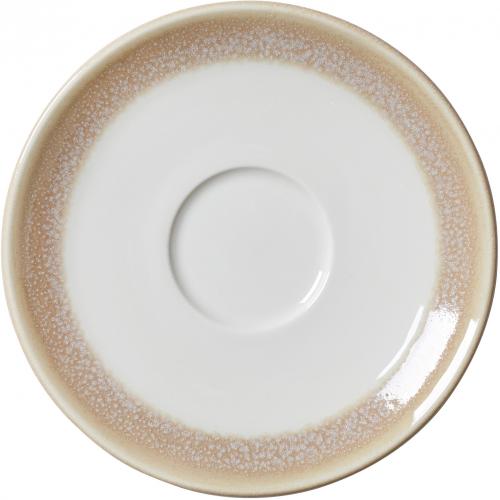 Saucer - Revolution Edge - Sandstone - 15cm (6&quot;)