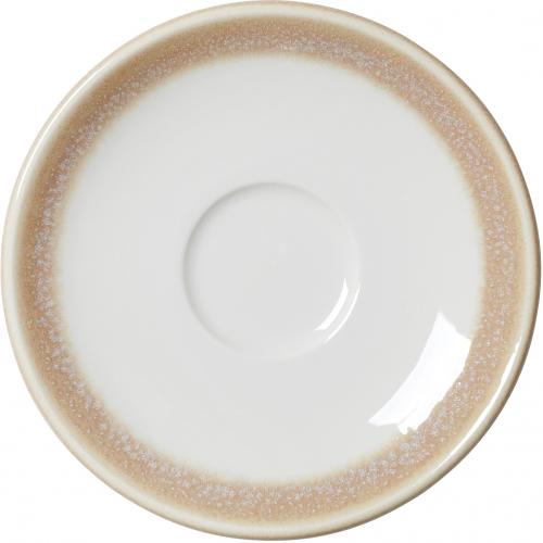 Saucer - Revolution Edge - Sandstone - 12.5cm (5&quot;)