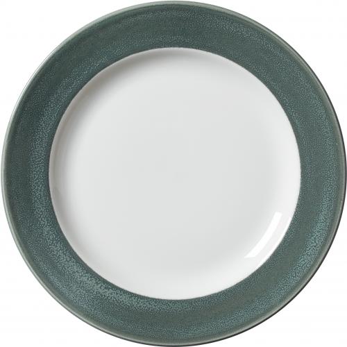 Harmony Plate - Wide Rim - Revolution Edge - Jade - 25.5cm (10&quot;)