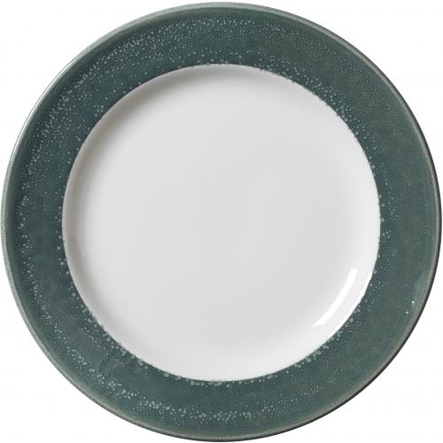Harmony Plate - Wide Rim - Revolution Edge - Jade - 23cm (9&quot;)