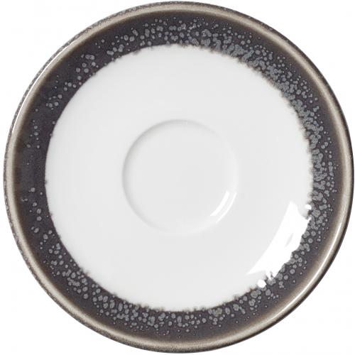 Saucer - Revolution Edge - Granite - 12.5cm (5&quot;)