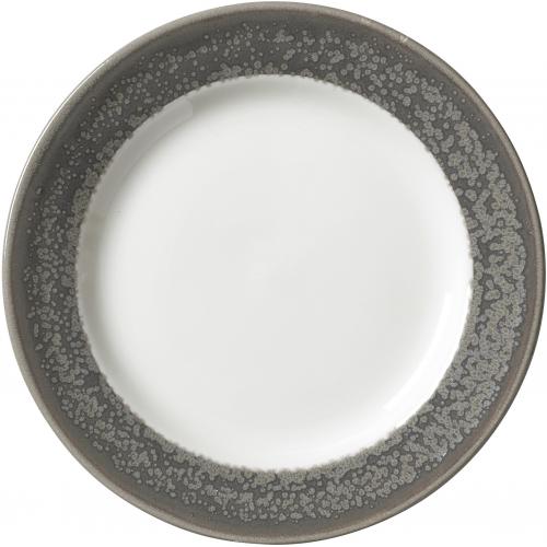 Harmony Plate - Wide Rim - Revolution Edge - Granite - 16.5cm (6.5&quot;)